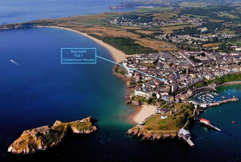 "Sea Suite" Tenby Luaran gambar
